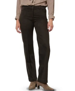 Jenny Wide dames broek bruin