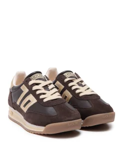 JOGGER dames sneakers bruin