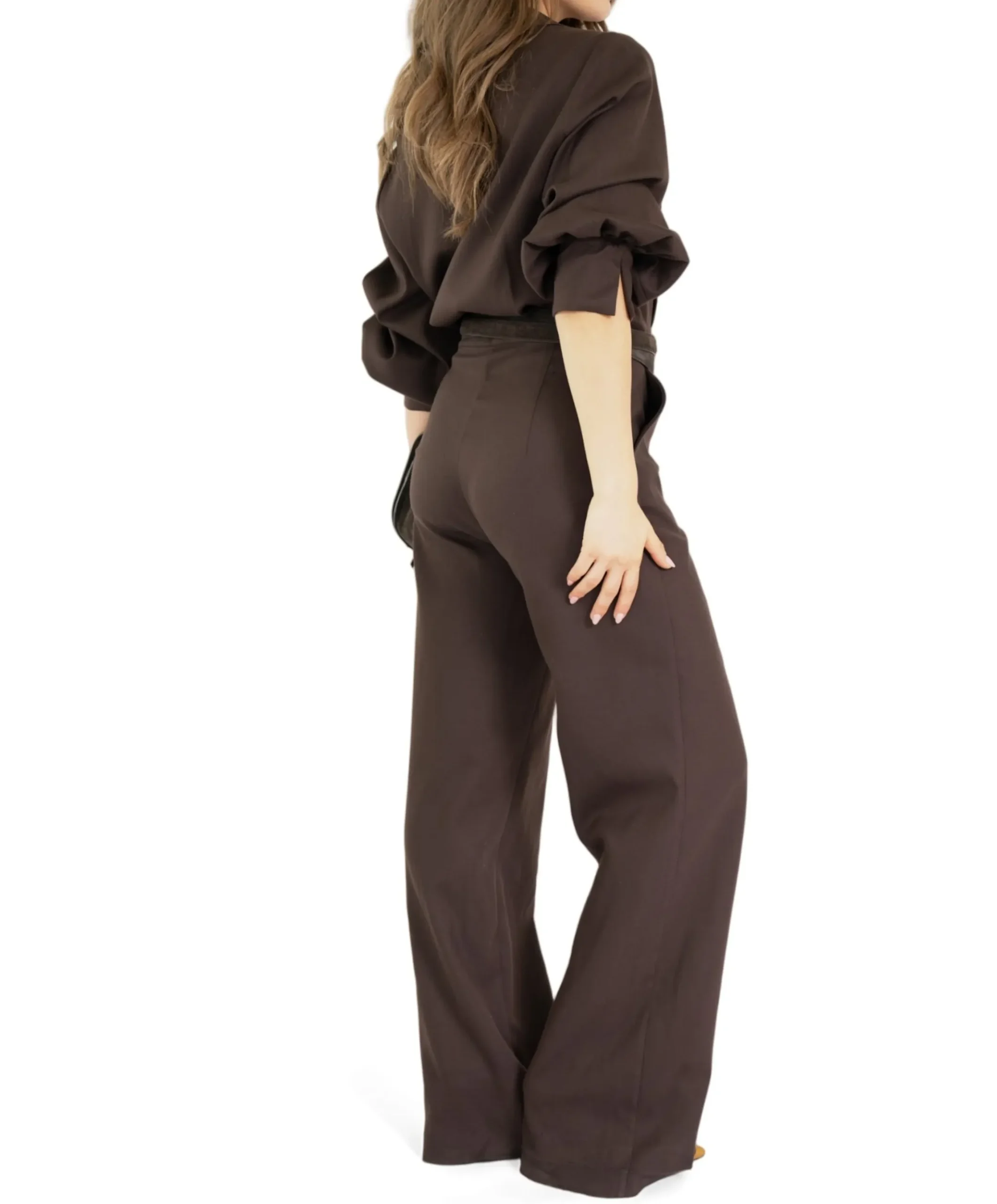 Jumpsuit dames jumpsuit bruin