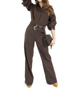 Jumpsuit dames jumpsuit bruin