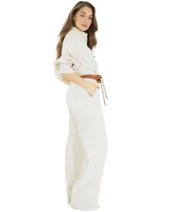 Jumpsuit dames jumpsuit ecru