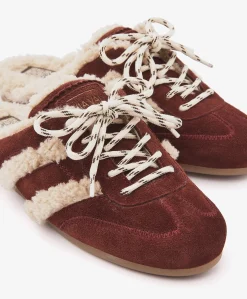 June Ashton dames clogs bordeaux