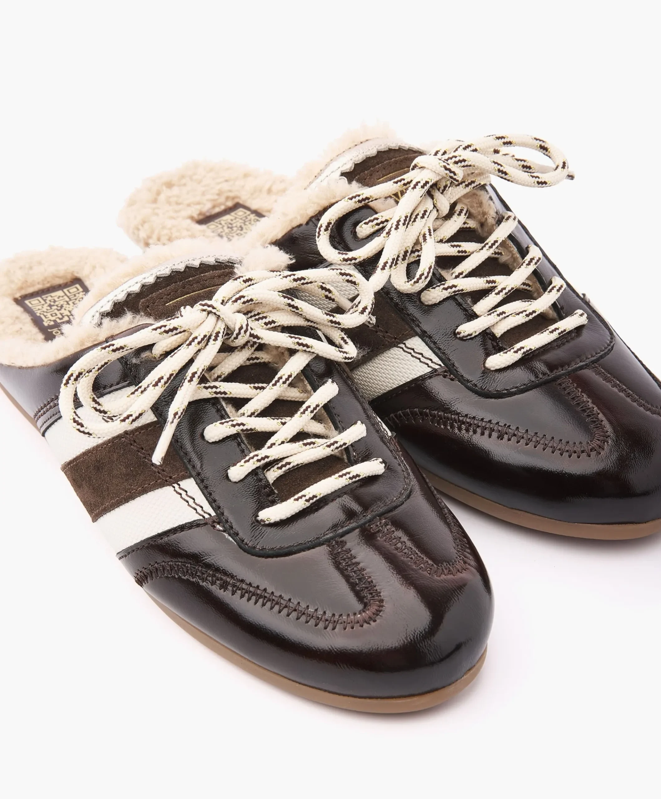 June Ashton dames clogs bruin
