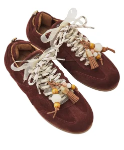 June Haven dames sneakers bordeaux