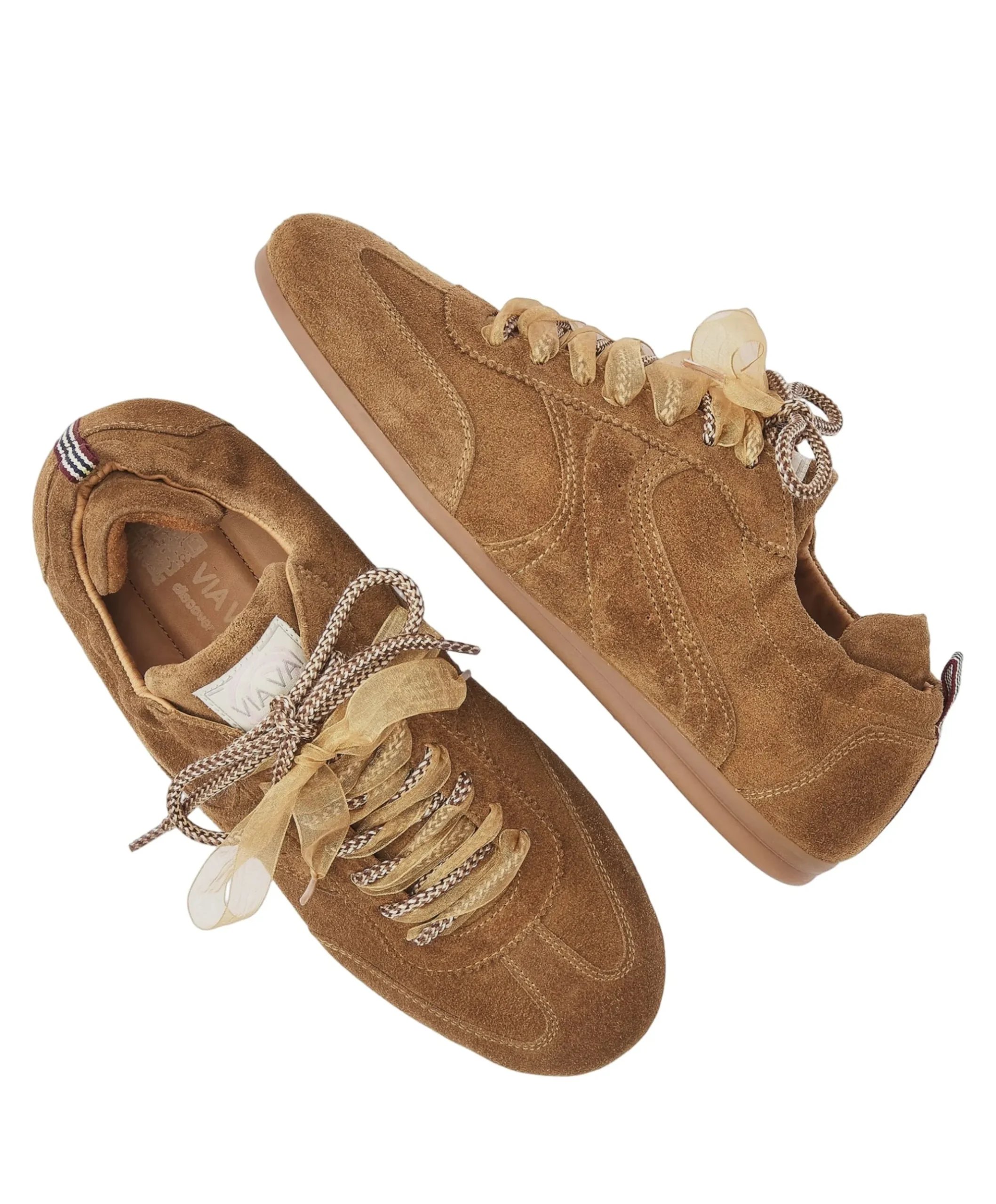 June Haylee dames sneakers bruin