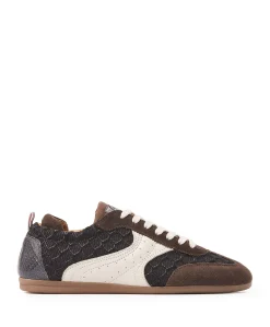 June Haylee dames sneakers bruin