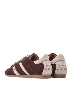 June Jackie dames sneakers bordeaux