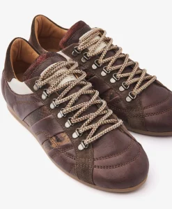 June Jackie dames sneakers bruin