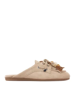 June Rhea dames clogs beige