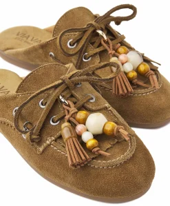 June Rhea dames clogs bruin