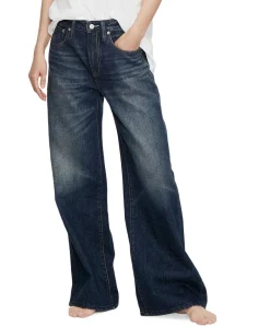 KEIRA SAKURA dames jeans blauw