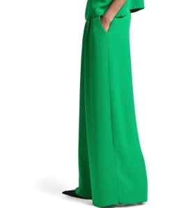 Kelsea Wide Leg dames pantalon groen