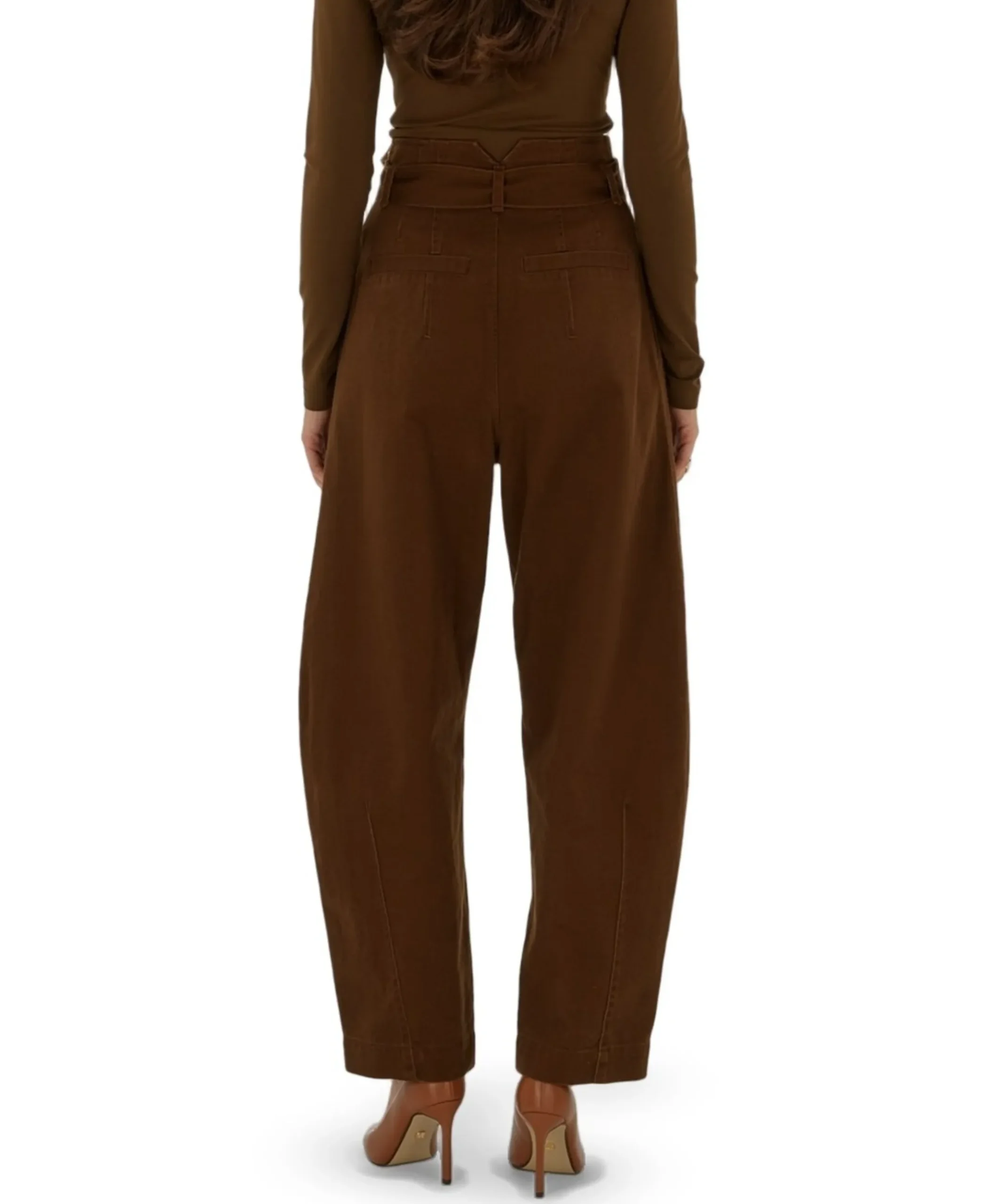 KIAN dames broek bruin