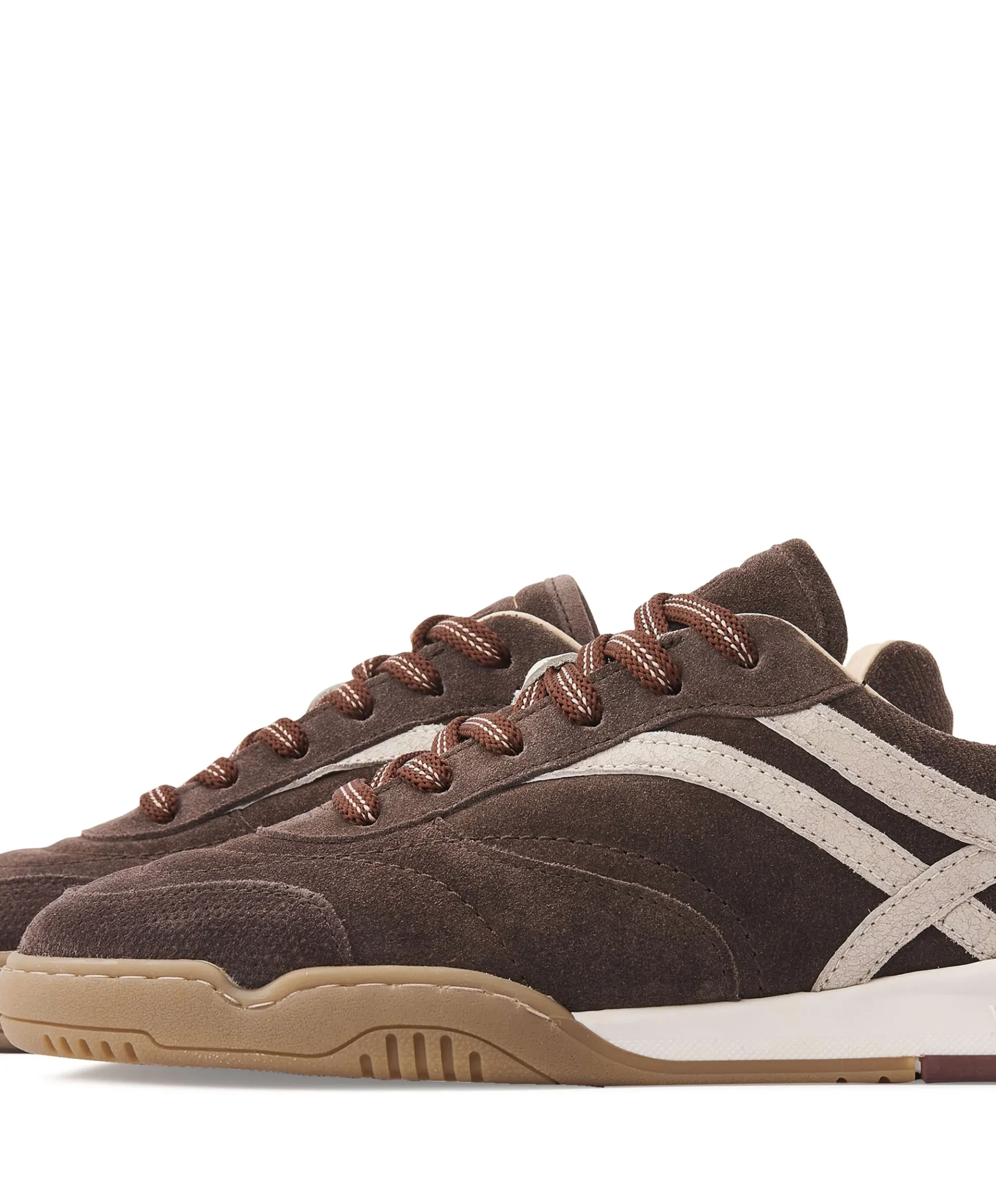 Kris Dante dames sneakers bruin