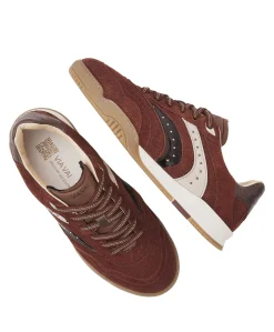 Kris Pax dames sneakers rood