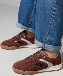 Kris Pax dames sneakers rood