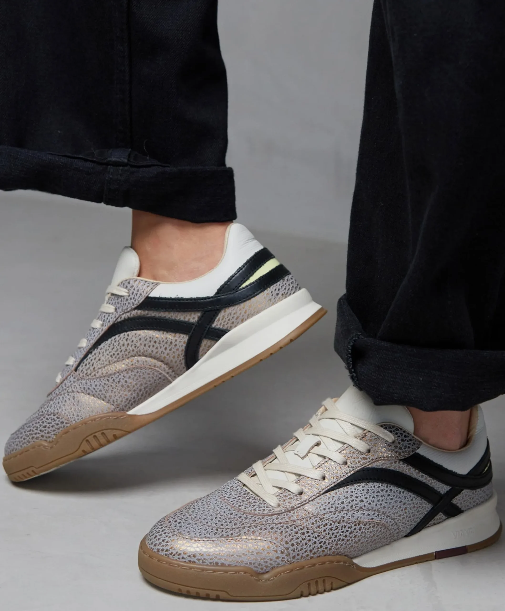 Kris Sky dames sneakers beige