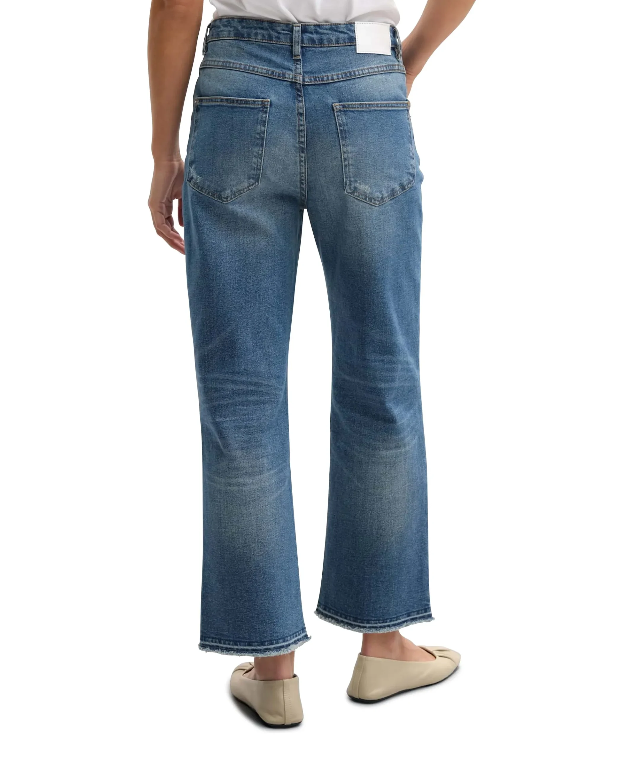 Lani twist dames jeans blauw