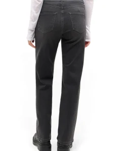 LARA SPORTY dames jeans grijs