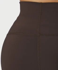 Lauri Wide dames capri broek bruin