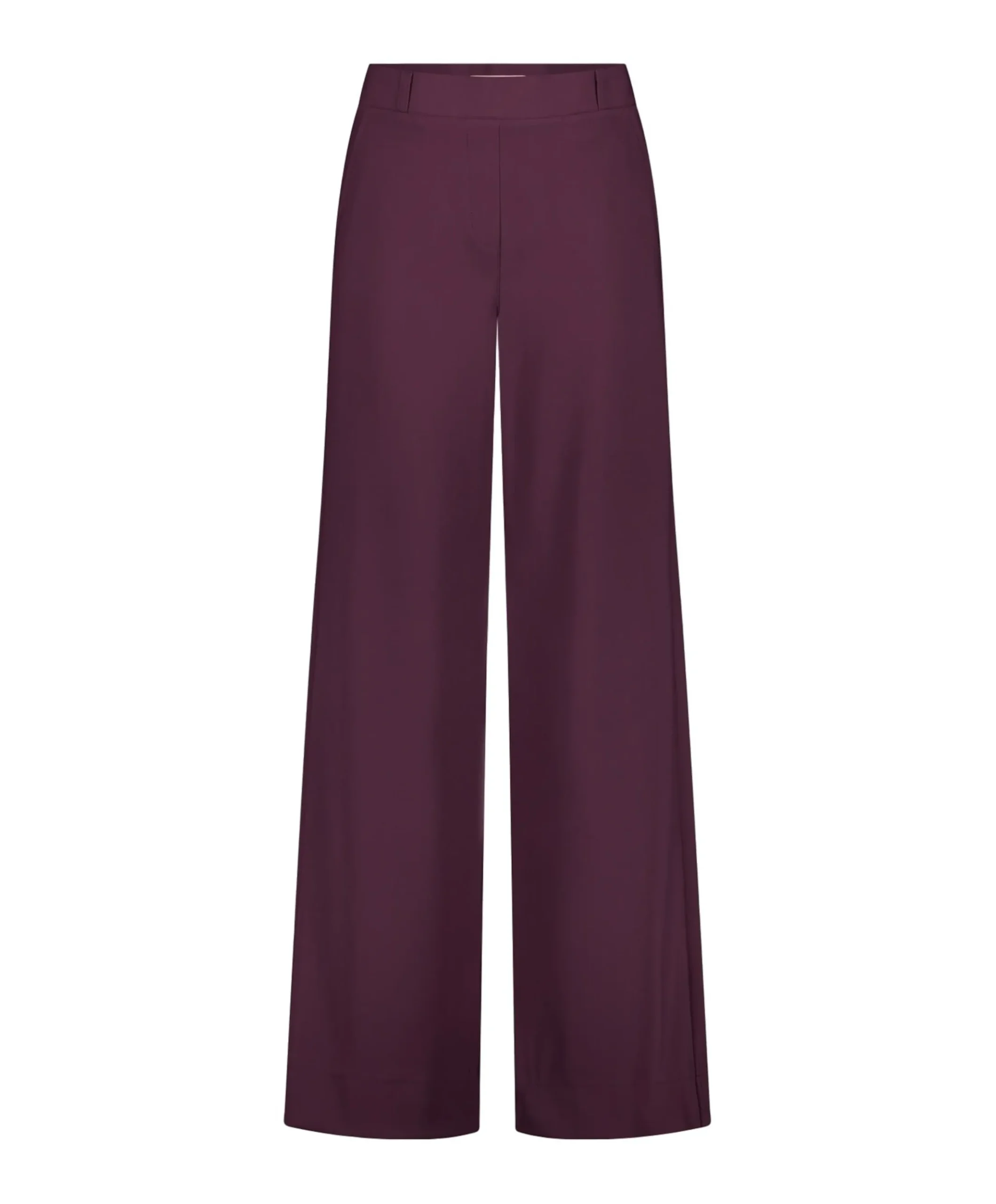 Lexie bonded trousers dames broek paars
