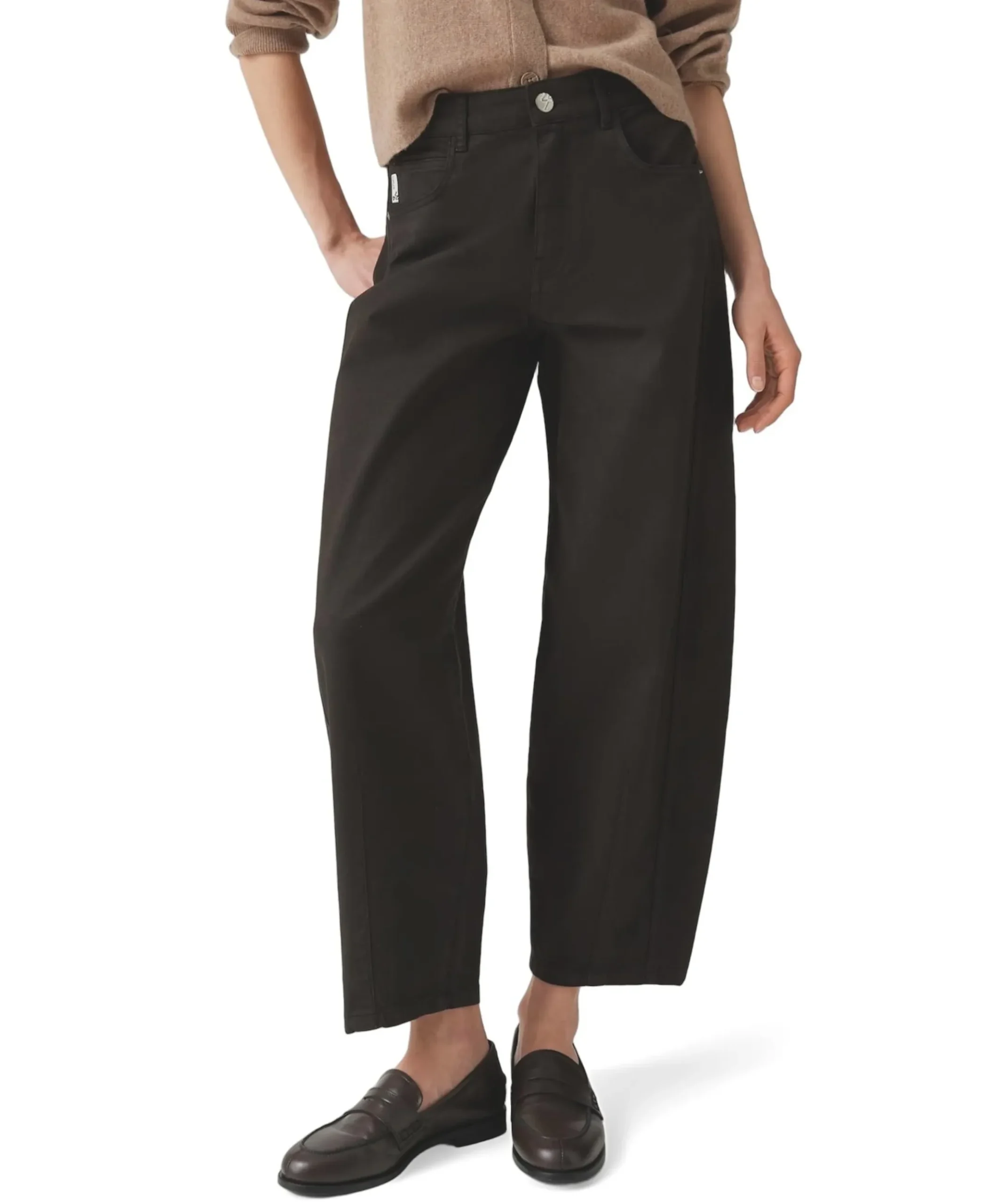 Lissie bolde dames jeans bruin