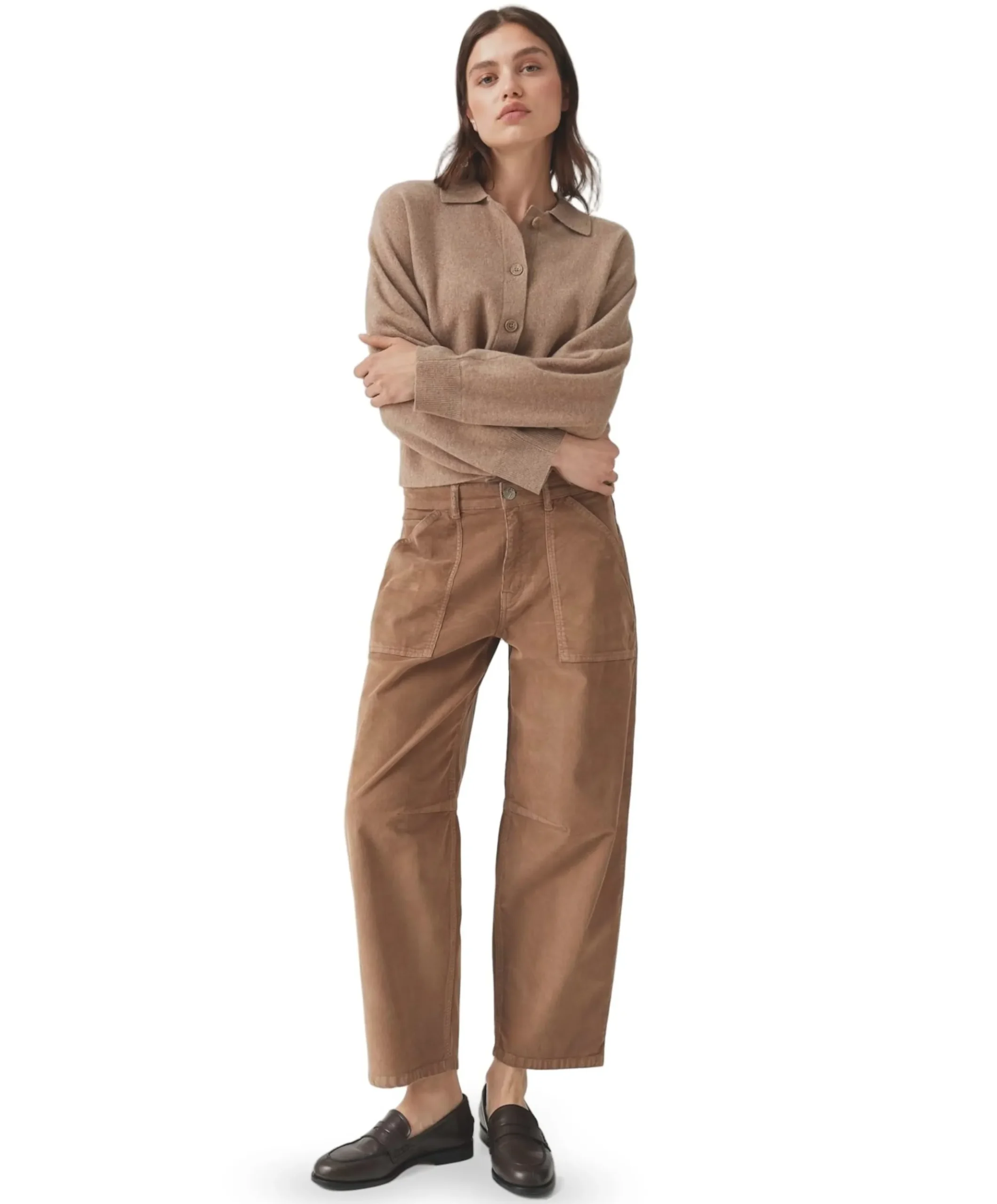 Lissie boldi dames broek beige