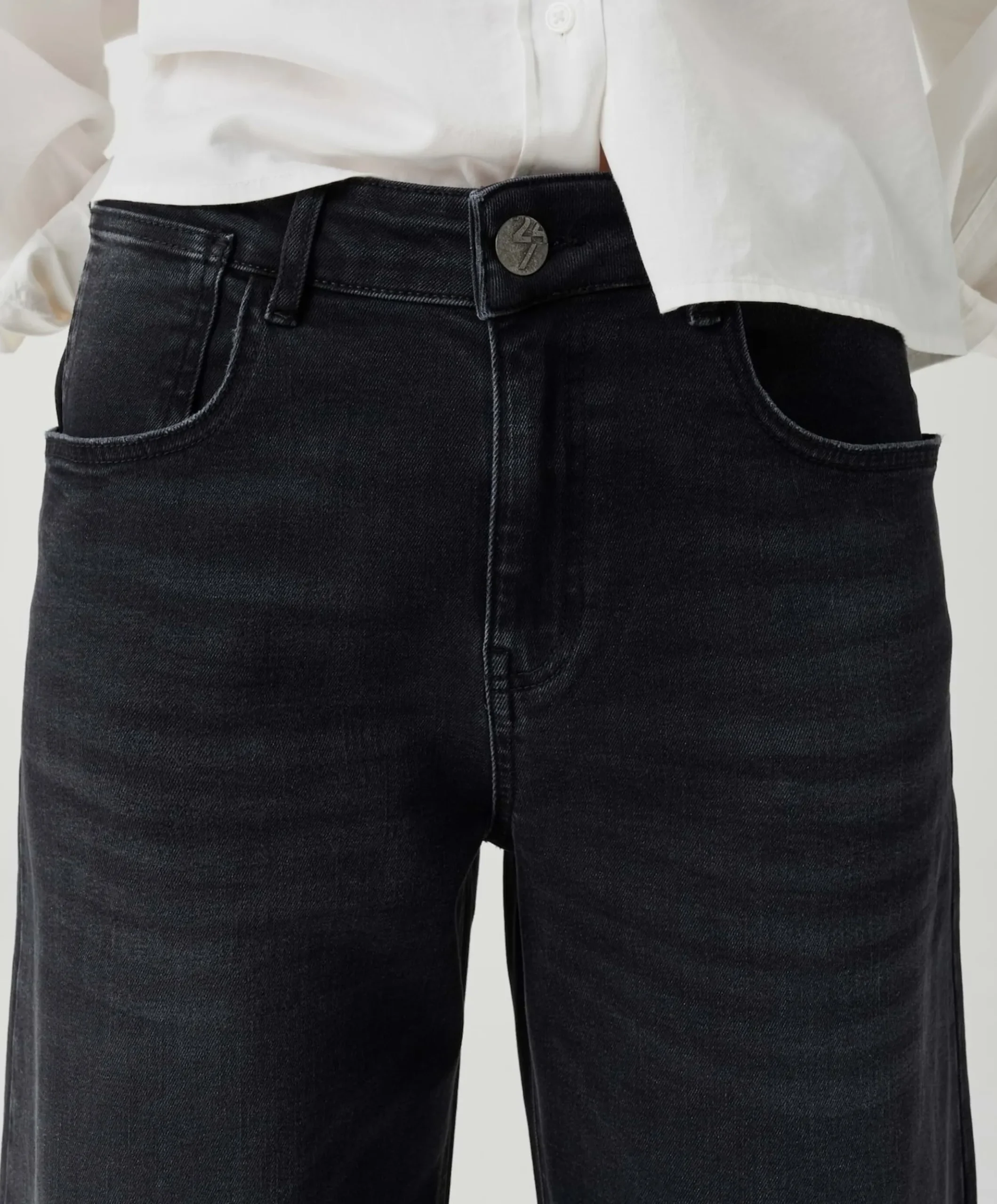 Lissie boldy dames jeans grijs