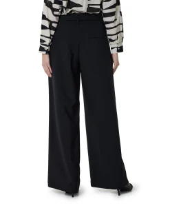 LIVA CHIC BELT dames pantalon zwart