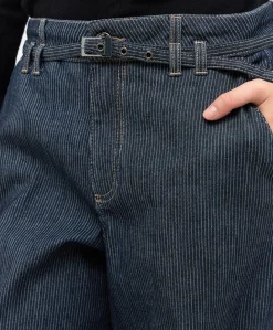 LIVA SLEEK dames jeans blauw