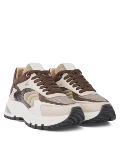 Liz Leighton dames sneakers beige