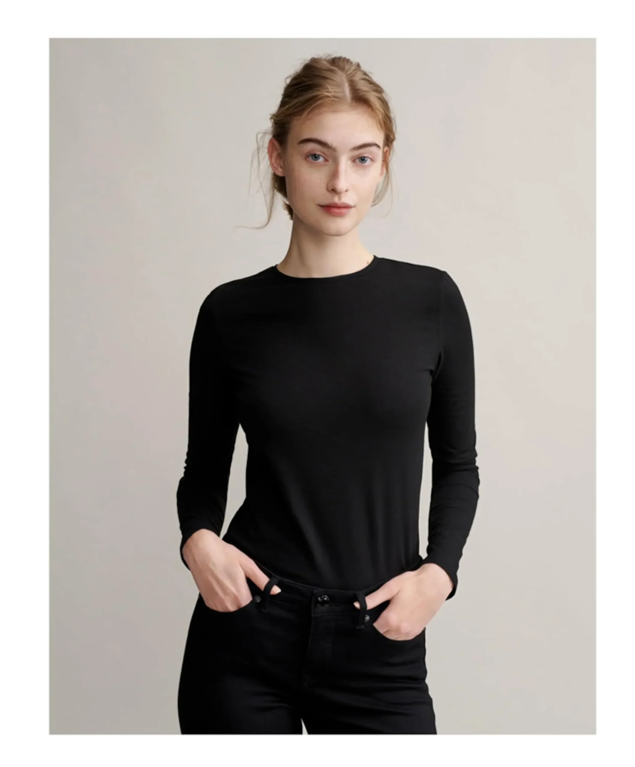 Longsleeve zwart