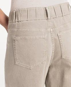 Losvallende dames jeans grijs