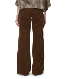 Lotta Corduroy dames broek bruin