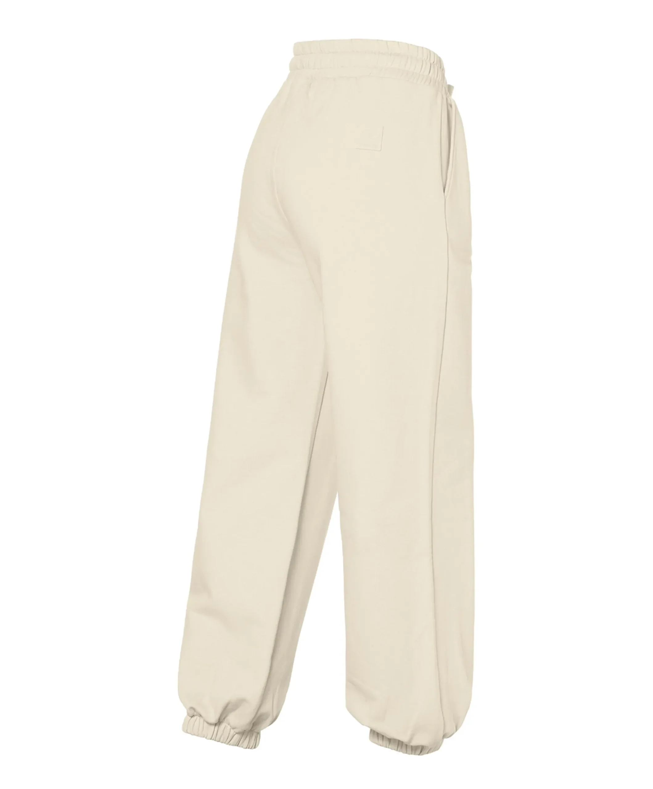 LOUNGER pants dames trainingsbroek ecru