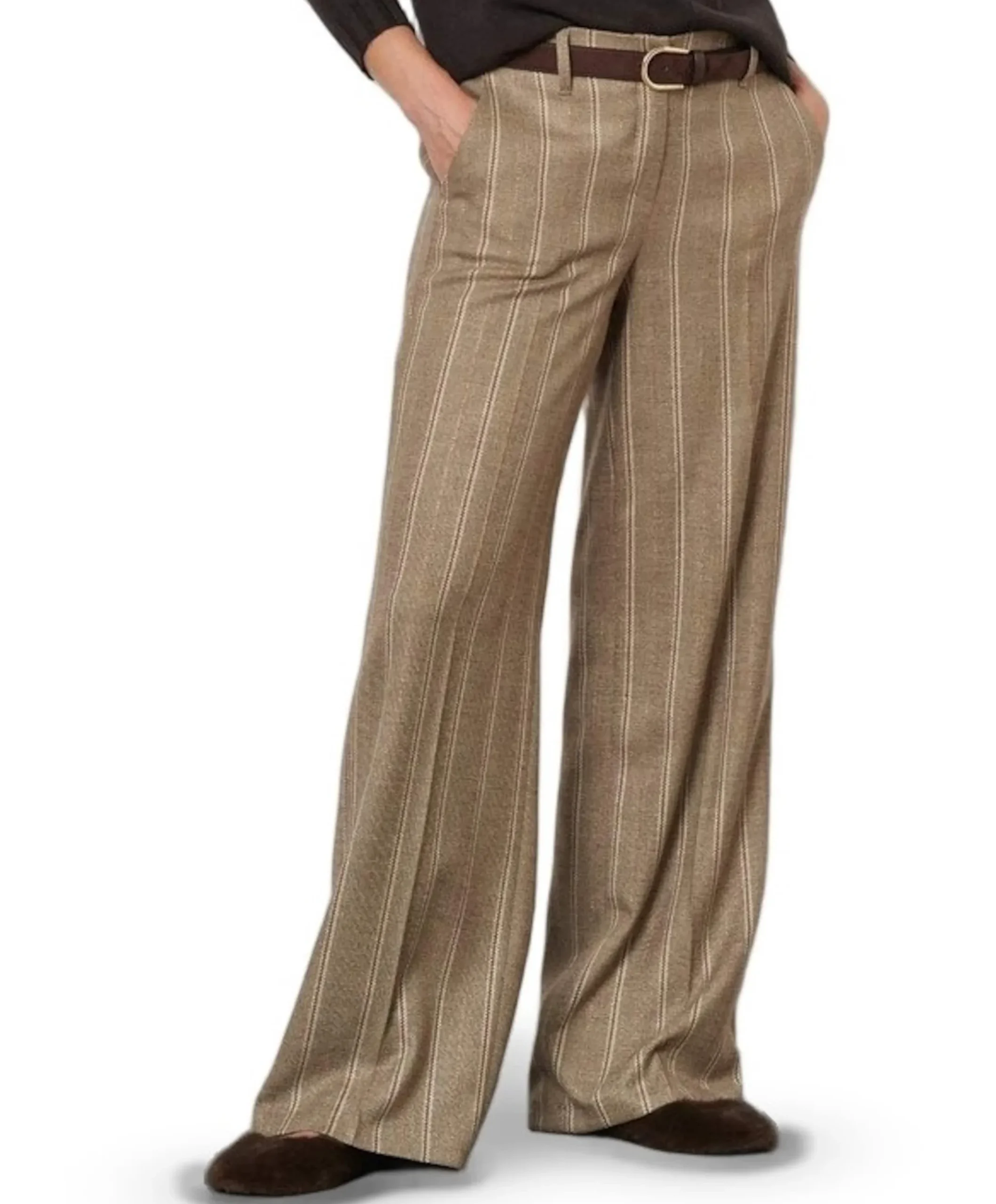 Luisa Palazzo dames broek beige