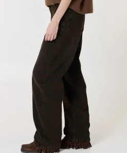 Lulu Denim dames jeans bruin