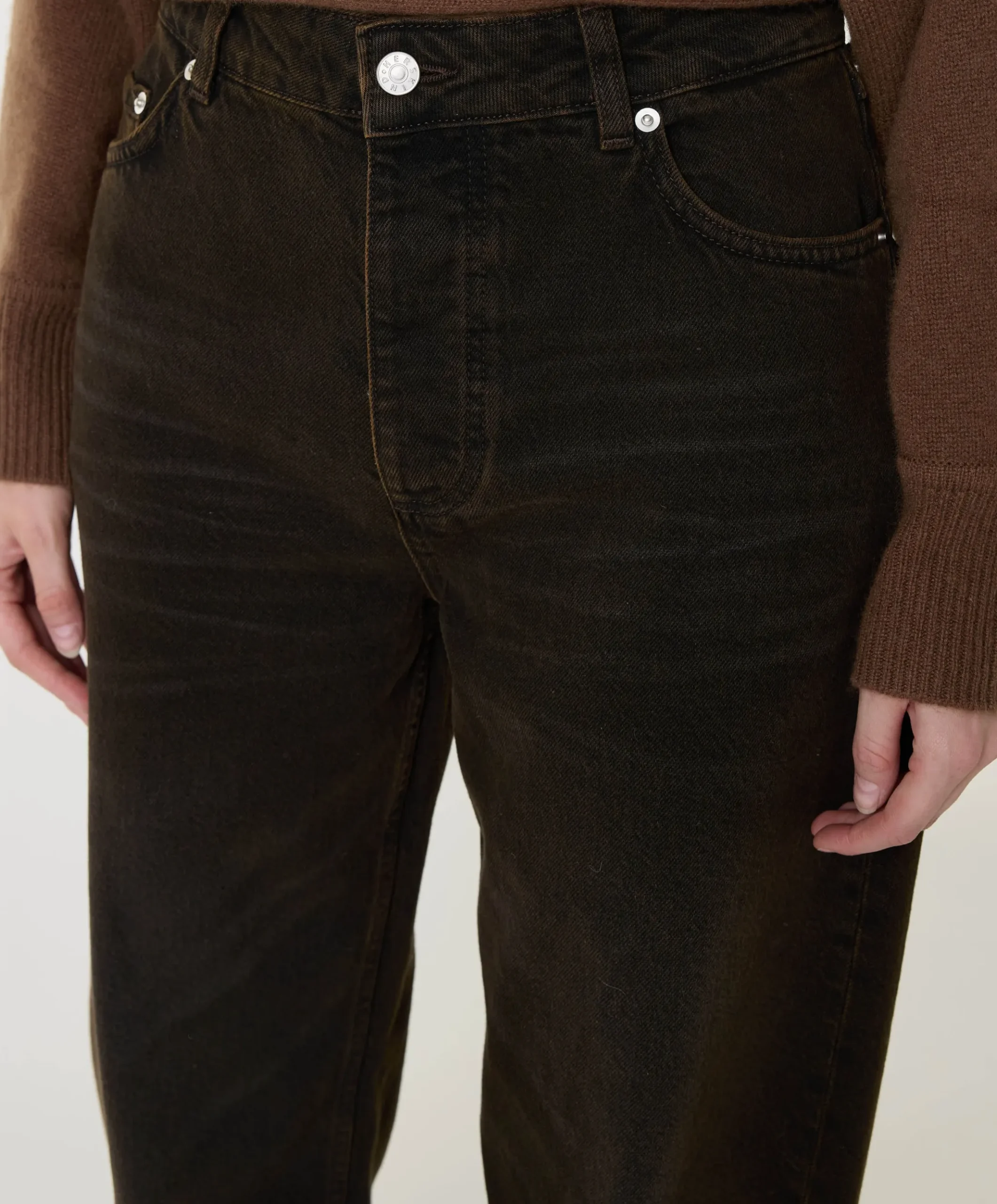 Lulu Denim dames jeans bruin