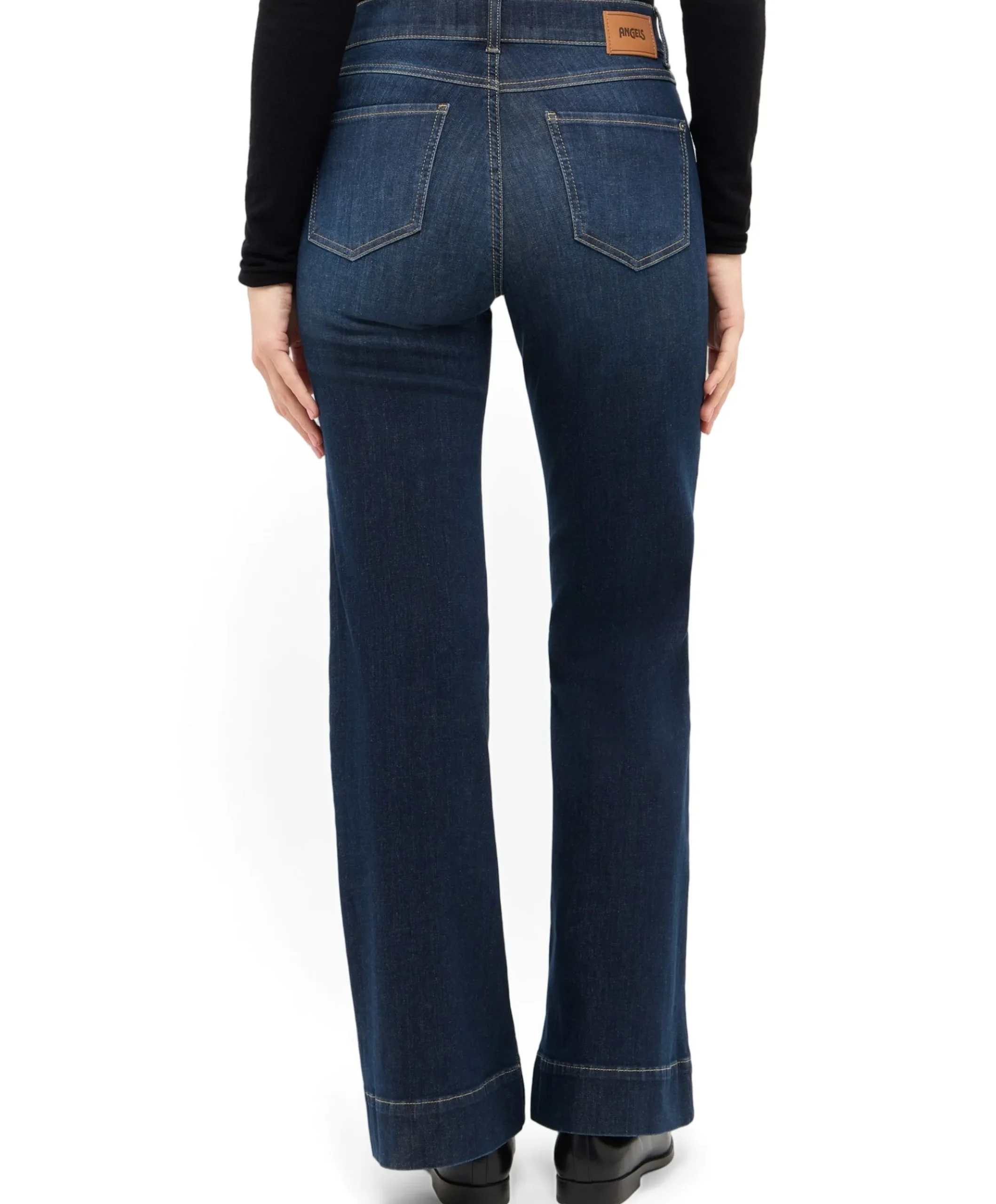 LUNA dames jeans blauw
