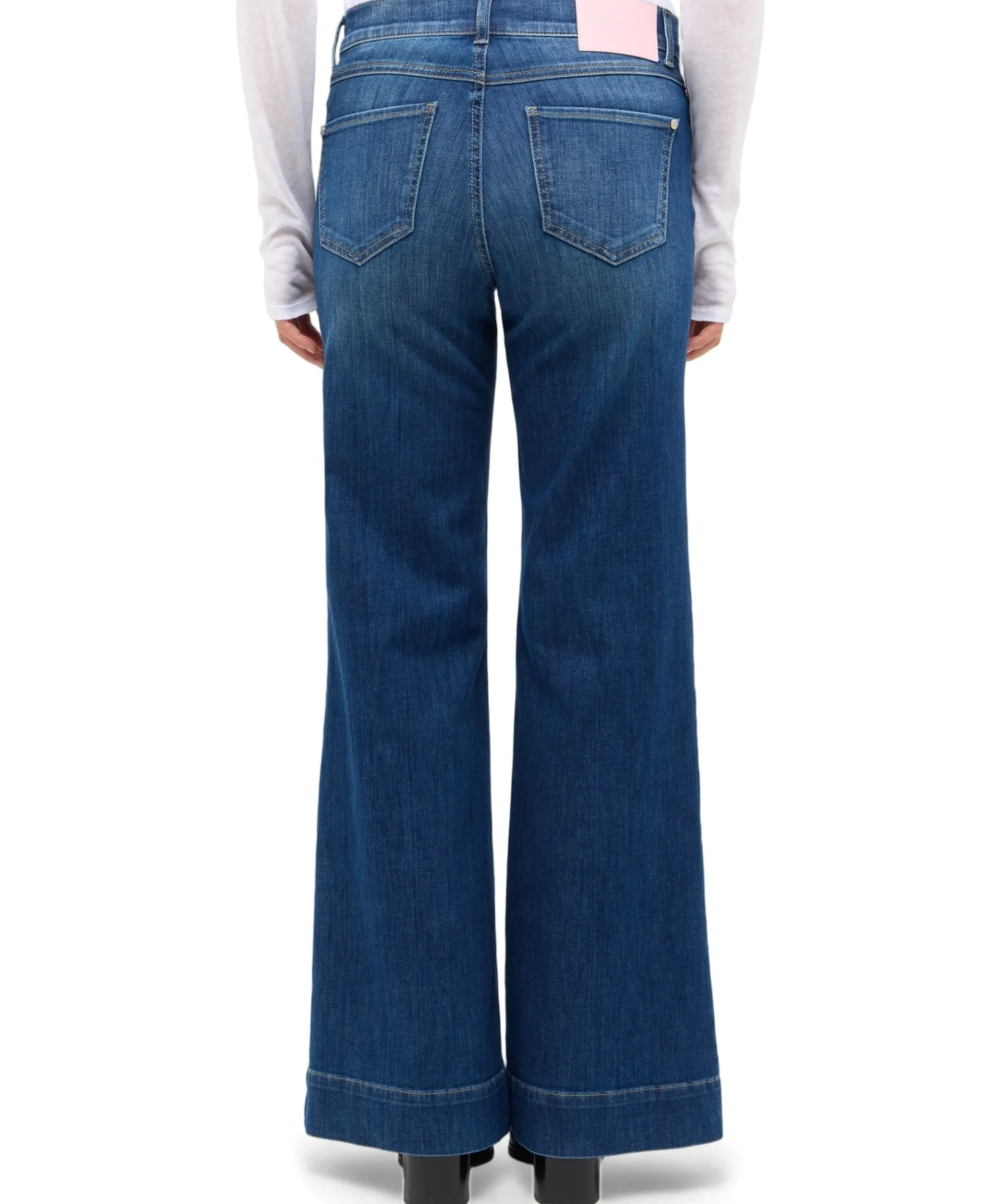 LUNA dames jeans blauw