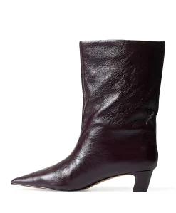 Lytton dames enkellaarzen bordeaux