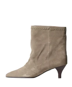 Maeve dames enkellaarzen beige