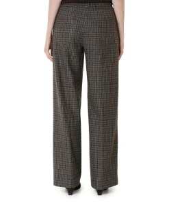 Mara Wide Leg Casual dames broek beige