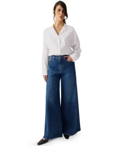 Marlene 8060 Mars Darkstone dames jeans blauw