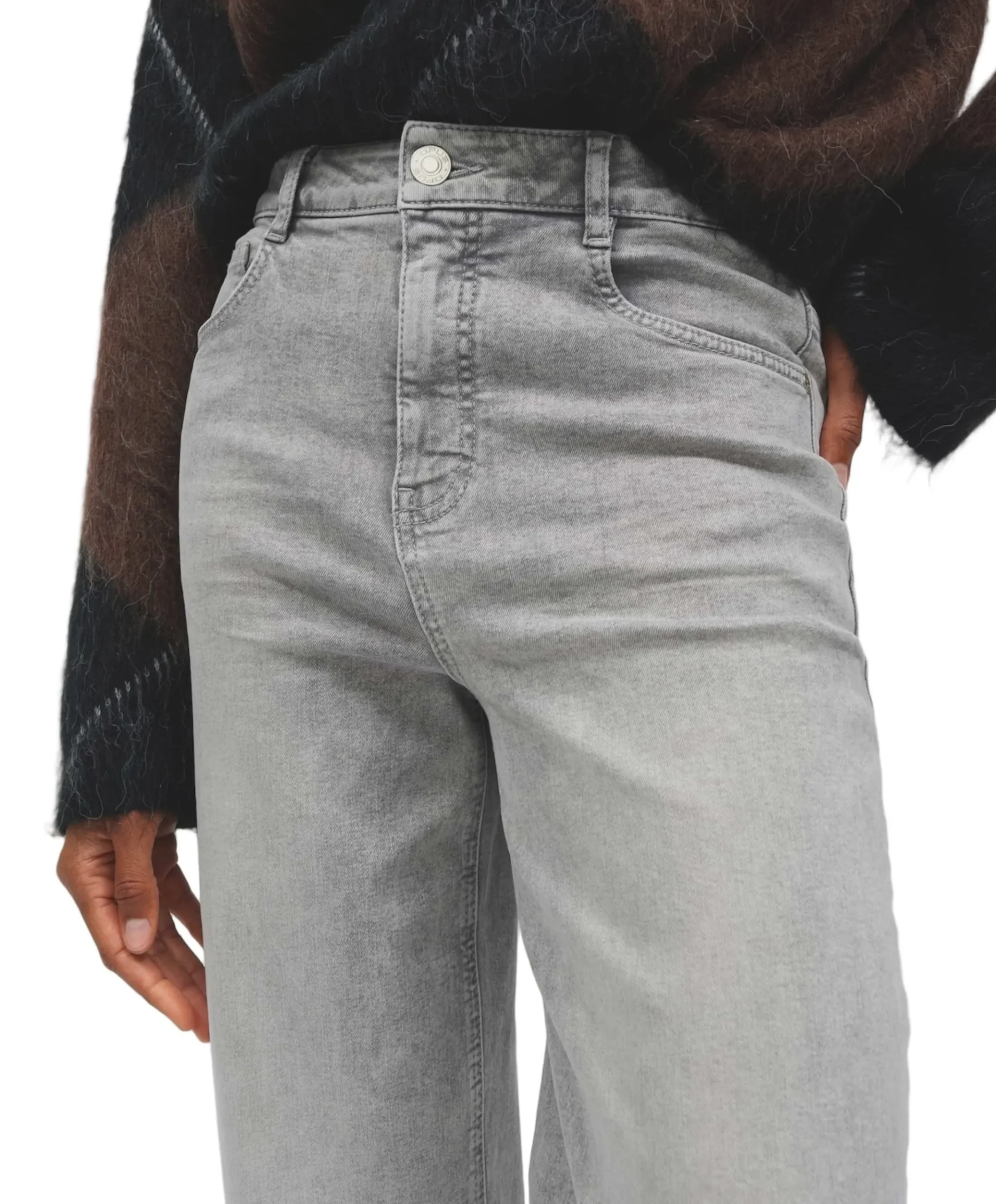 Maxie dames jeans grijs
