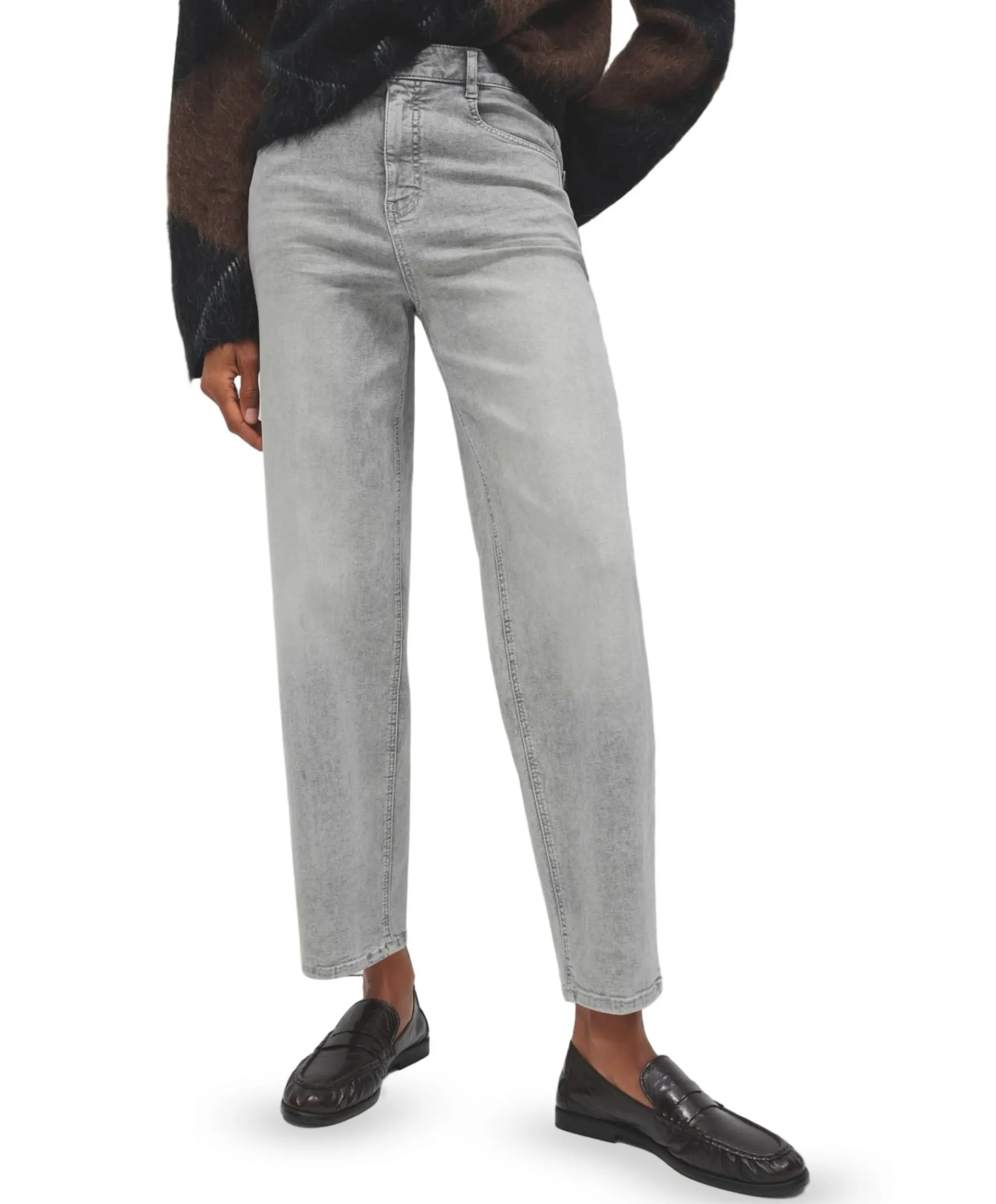 Maxie dames jeans grijs