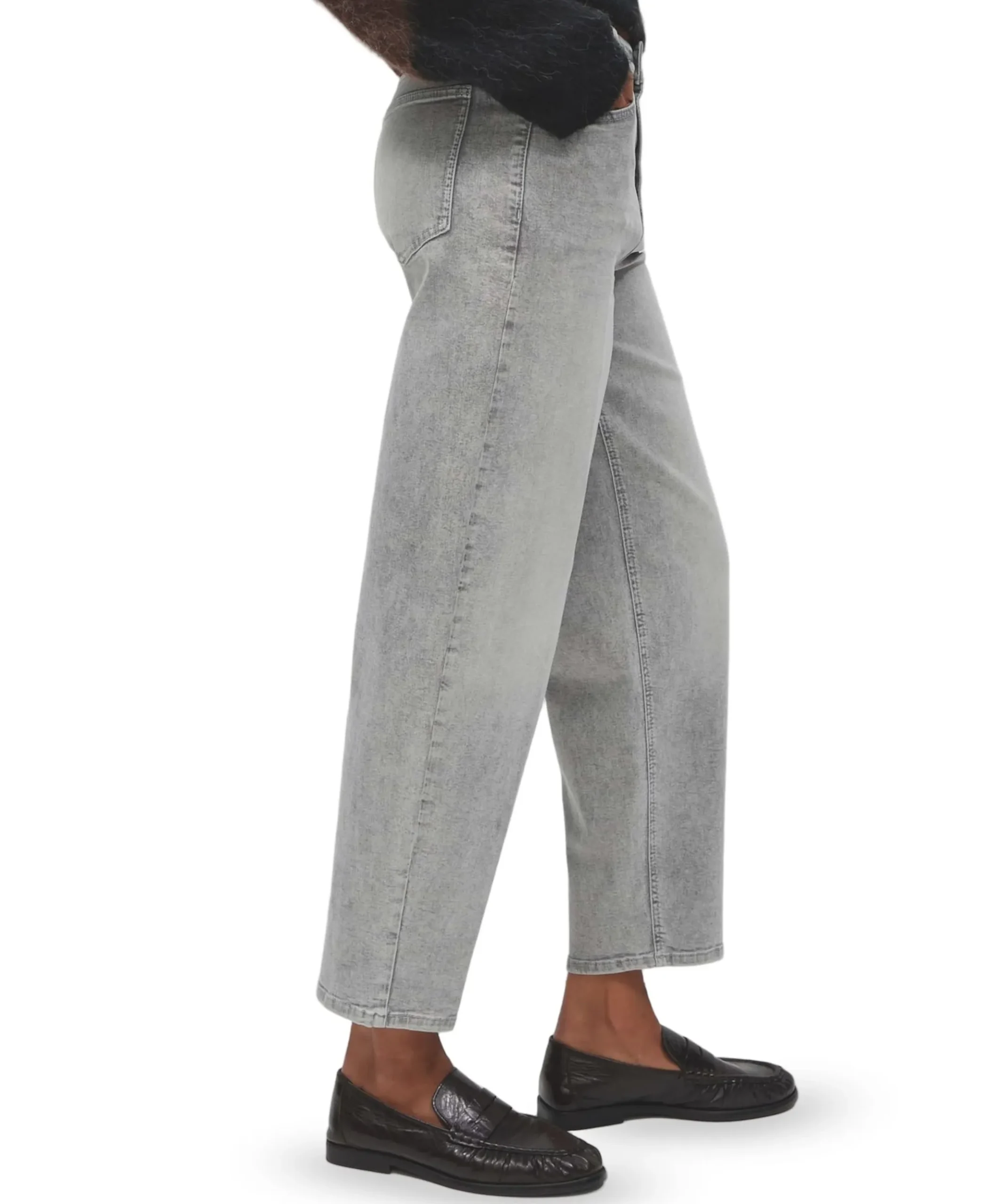 Maxie dames jeans grijs