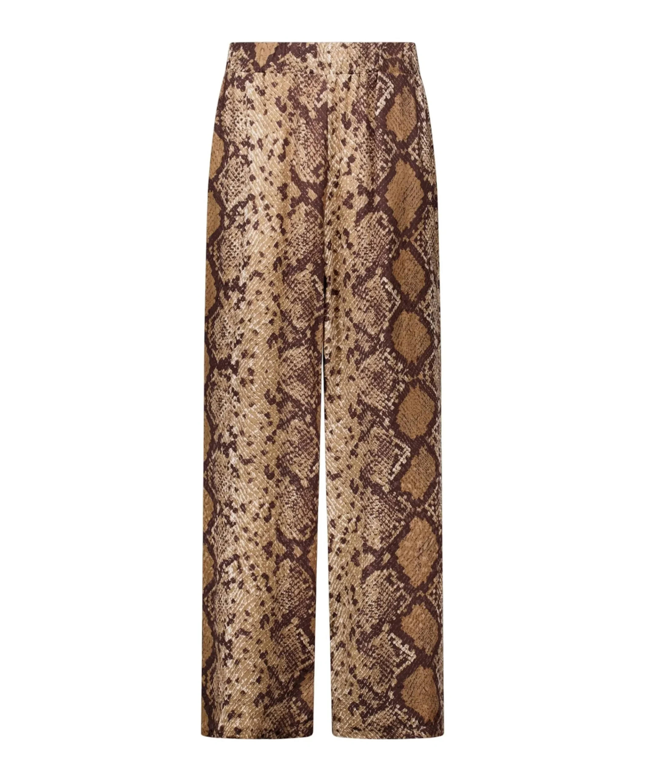 Mienke snake dames broek beige