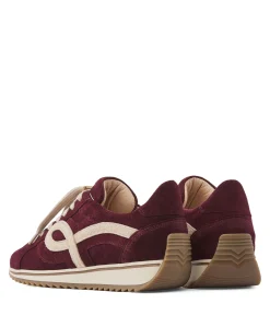 Mikki Eve dames sneakers bordeaux
