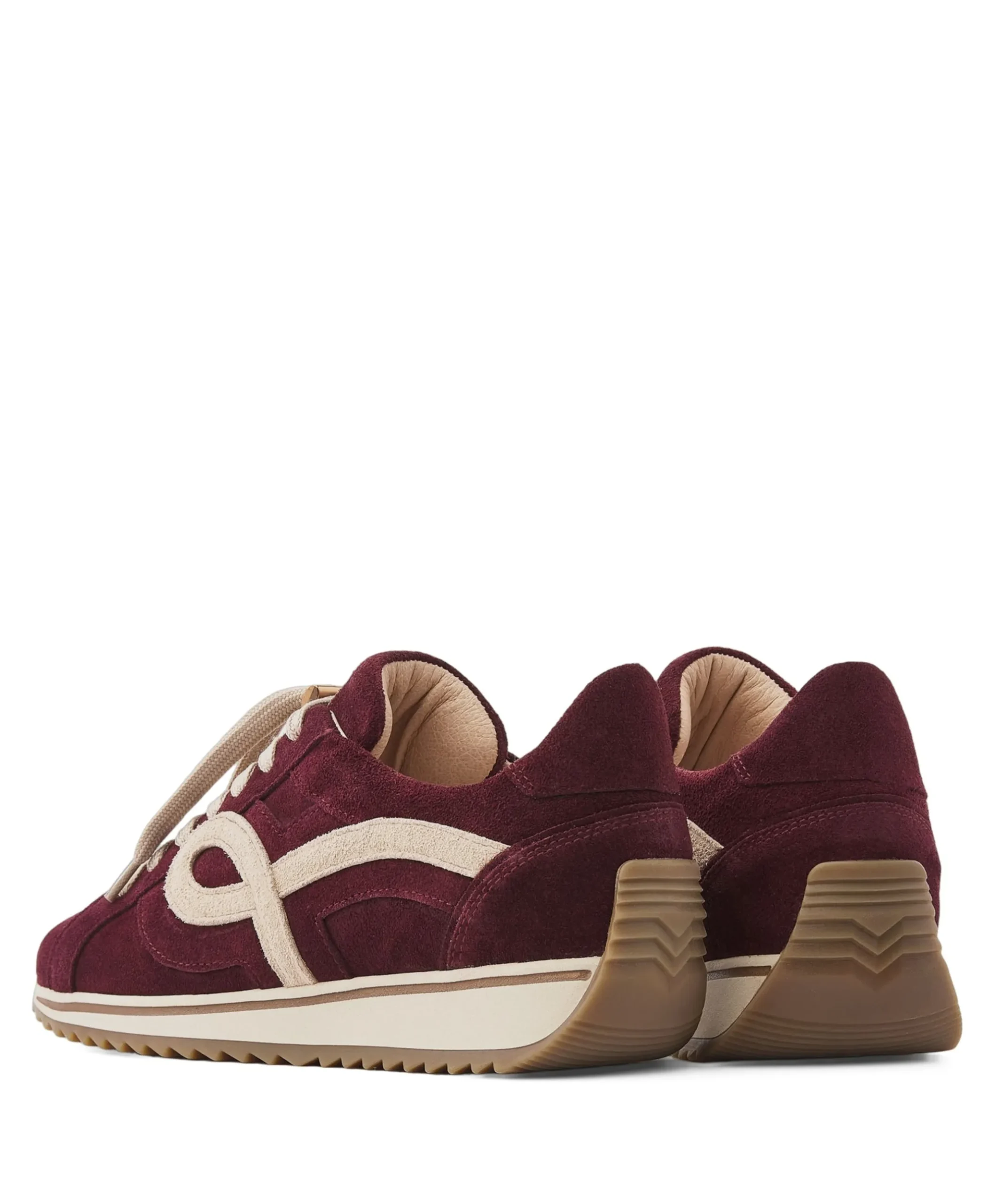 Mikki Eve dames sneakers bordeaux
